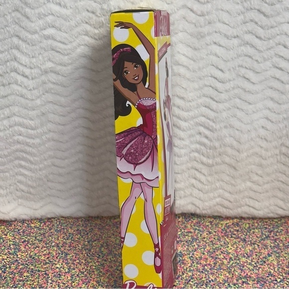 Barbie Ballerina "You Can Be Anything" Doll Pink Outfit Tiara Tutu 2016 NIB - Picture 11 of 12